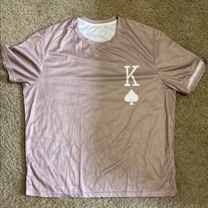 New Light Brown Polyester 2x short set